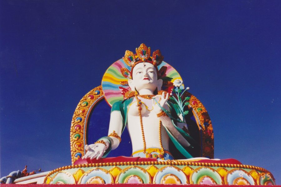White Tara Statue, Ensenada, Mexico, 1995